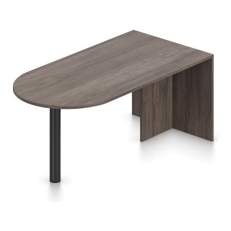 Gec Offices To Go Peninsula - 71"W x 36"D x 29-1/2"H - Artisan Gray SL7136DI-AGL